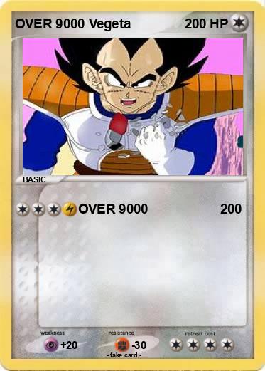 Pokemon OVER 9000 Vegeta