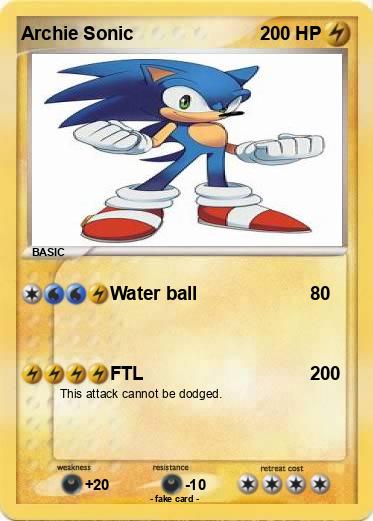 Pokemon Archie Sonic