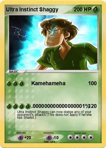 Pokemon Ultra Instinct Shaggy