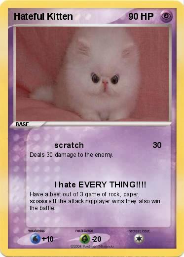 Pokemon Hateful Kitten