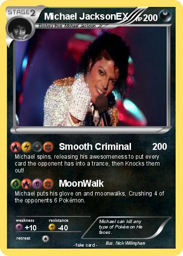 Pokemon Michael JacksonEX