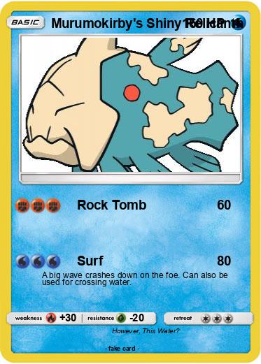 Pokemon Murumokirby's Shiny Relicanth