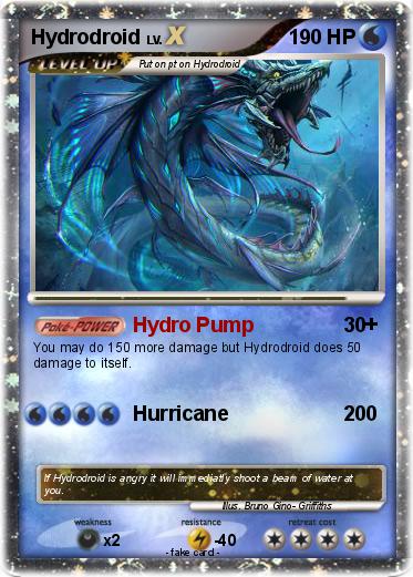 Pokemon Hydrodroid