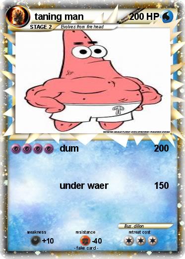 Pokemon taning man