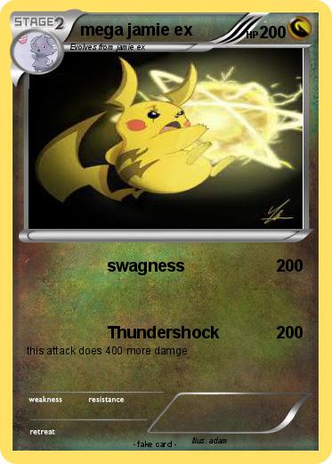 Pokemon mega jamie ex