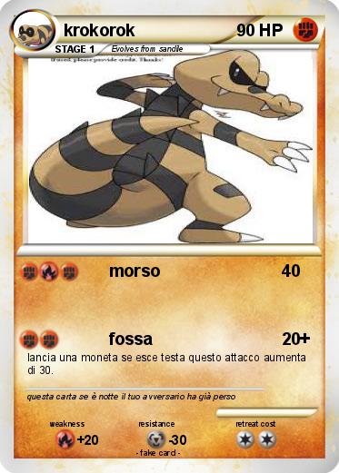 Pokemon krokorok