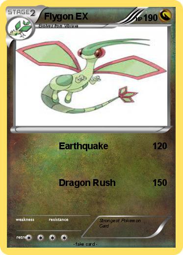 Pokemon Flygon EX