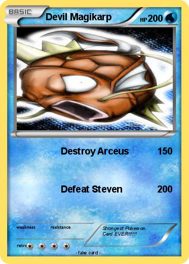 Pokemon Devil Magikarp