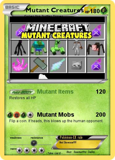 Pokemon Mutant Creatures