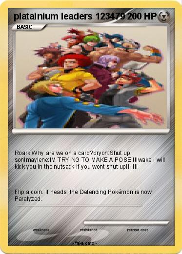 Pokemon platainium leaders 123479