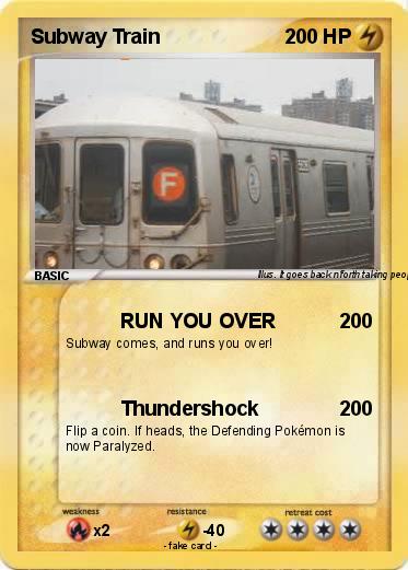 Pokemon Subway Train