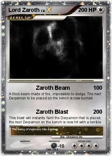 Pokemon Lord Zaroth