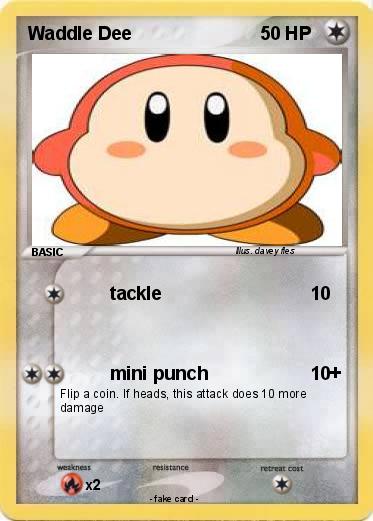 Pokemon Waddle Dee