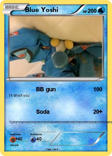 Pokemon Blue Yoshi