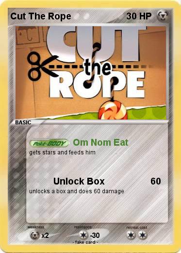 Pokemon Cut The Rope
