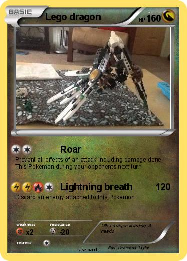 Pokemon Lego dragon