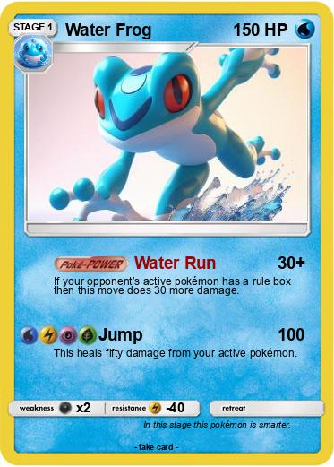 Pokemon Water Frog