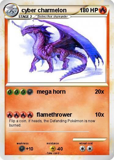 Pokemon cyber charmelon