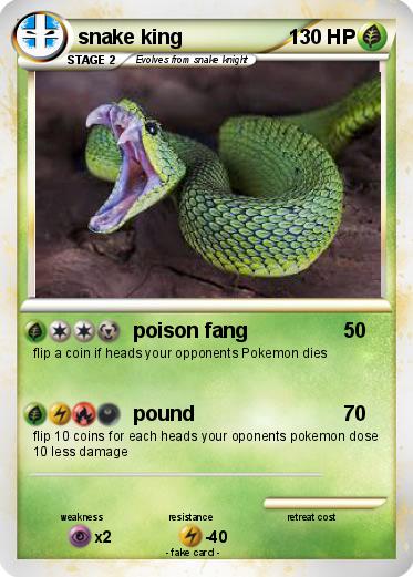 Pokemon snake king