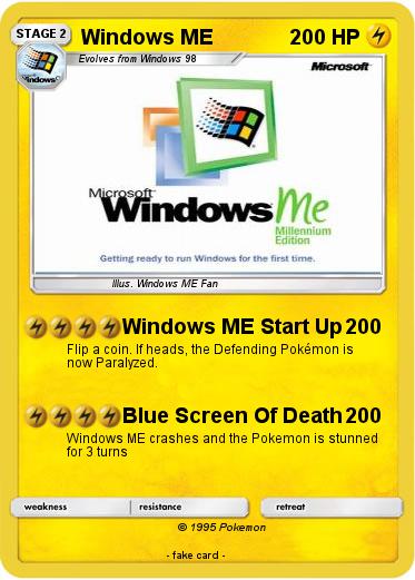 Pokemon Windows ME