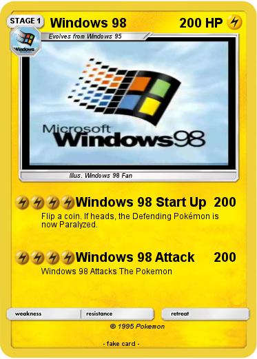 Pokemon Windows 98