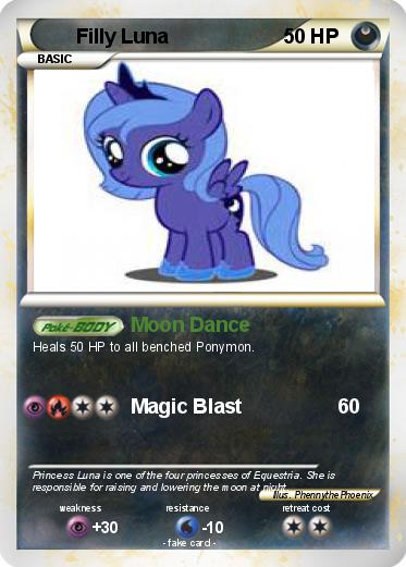 Pokemon Filly Luna