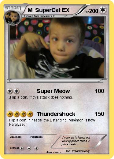 Pokemon M  SuperCat EX