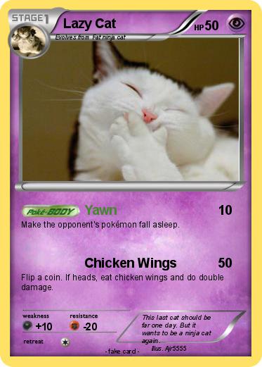 Pokemon Lazy Cat