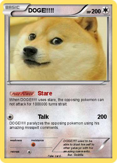 Pokemon DOGE!!!!!