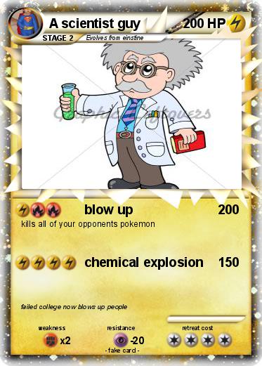 Pokemon A scientist guy