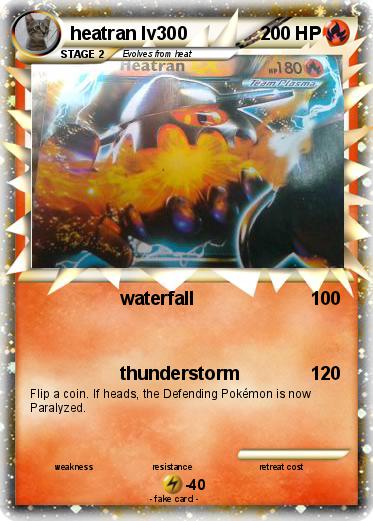 Pokemon heatran lv300