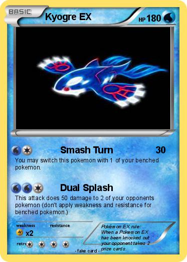 Pokemon Kyogre EX