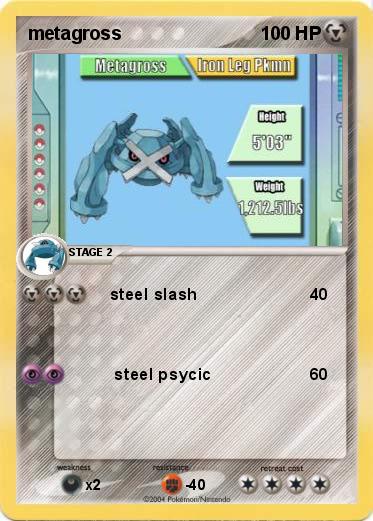 Pokemon metagross