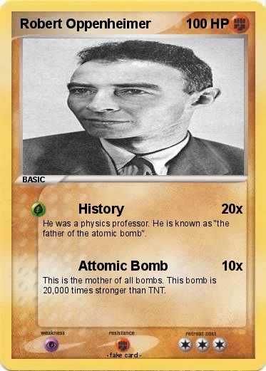 Pokemon Robert Oppenheimer