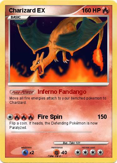 Pokemon Charizard EX