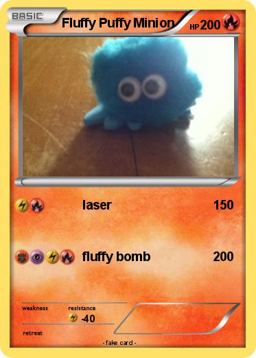 Pokemon Fluffy Puffy Minion