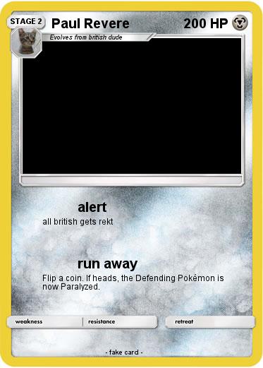 Pokemon Paul Revere