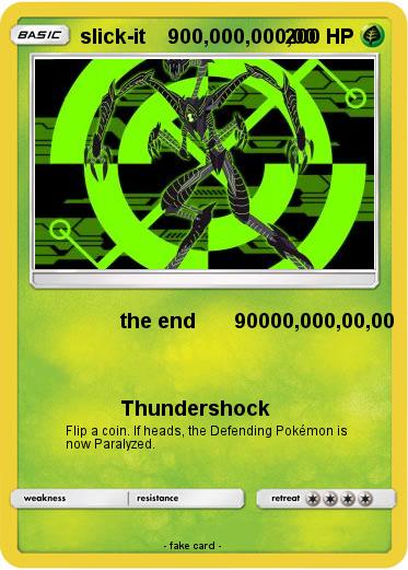 Pokemon slick-it    900,000,000,00