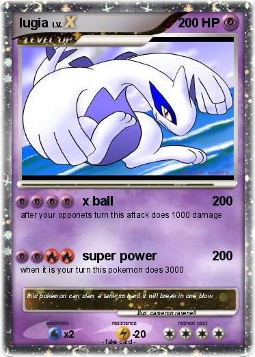 Pokemon lugia