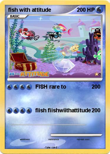 Pokemon fish with attitude