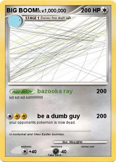 Pokemon BIG BOOM!
