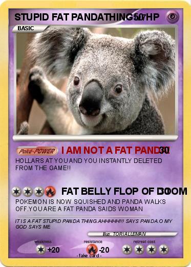 Pokemon STUPID FAT PANDATHING