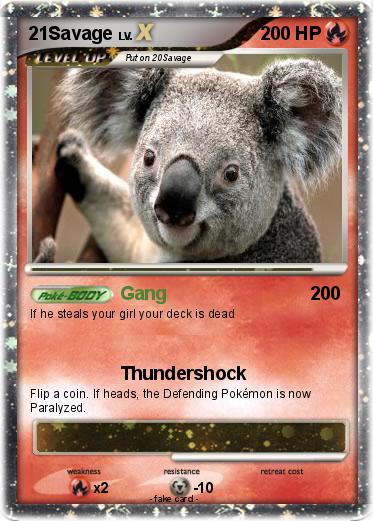 Pokemon 21Savage