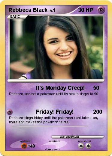 Pokemon Rebbeca Black