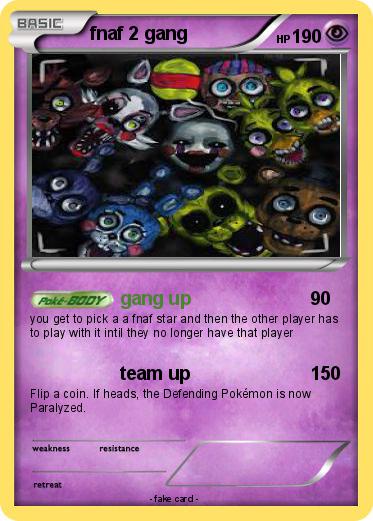 Pokemon fnaf 2 gang