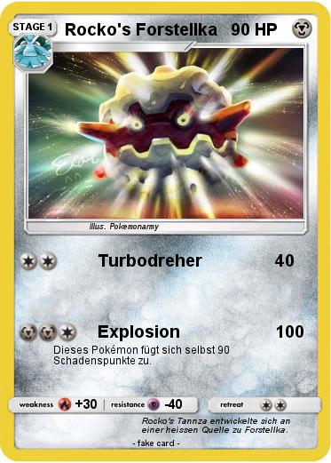Pokemon Rocko's Forstellka