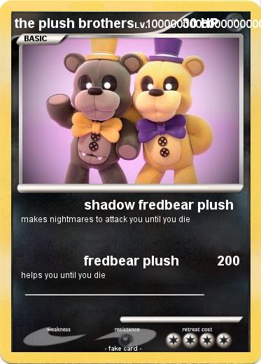 Pokemon the plush brothers