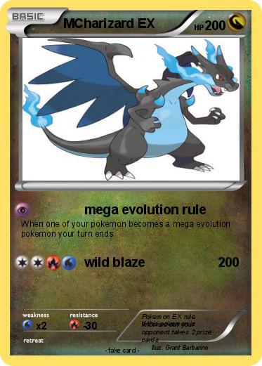 Pokemon MCharizard EX