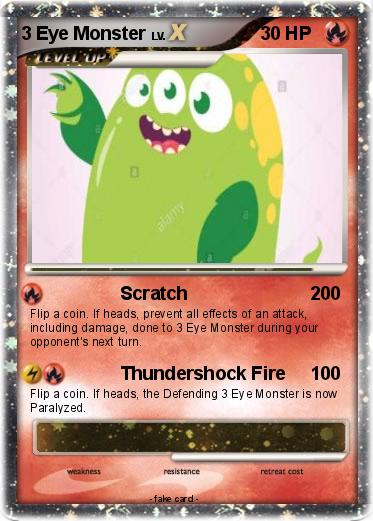 Pokemon 3 Eye Monster