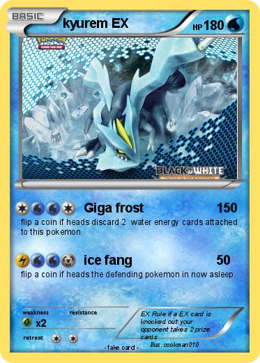Pokemon kyurem EX